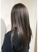 ハイライト+シアーグレージュ