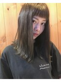 dark ash grey × onelength lob