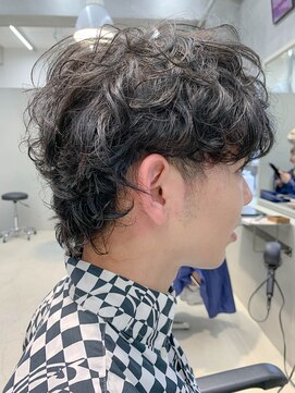 テトヘアー(teto hair) ウルフパーマ、メンズカット、メンズヘア、男性カット
