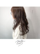 パドトロワ(Pas de trois)&nbsp;新潟×シフォンベージュ×春ウェーブ×ロング