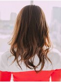 セミロングウェーブ【古淵/相模原/町田】