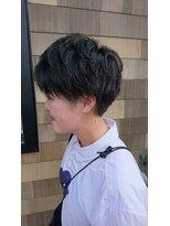 シエリヘアーデザイン(SIERI HAIR DESIGN)&nbsp;《　SIERI　》　黒髪オシャレショート