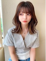 アフロート ディル(AFLOAT D'L)&nbsp;みきなヌナモリヨシンモリ小顔シースルーバングワンホンヘア人気