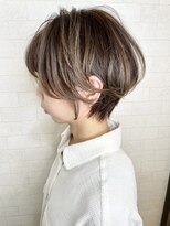 アルマヘア(Alma hair) クールショートパーマ☆グレージュ