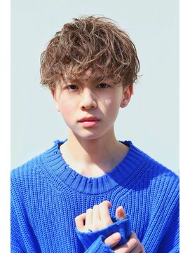 ザ サードヘアー 津田沼 (THE 3rd HAIR) 無造作ミックスパーマ　王道　刈り上げ　2ブロックマッシュ