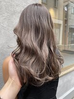 ニア 清澄白河(nir) 〈清澄白河 半個室〉ブリーチなし!/ラベンダーグレージュ