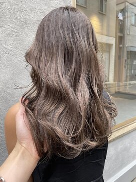 ニア 清澄白河(nir) 〈清澄白河 半個室〉ブリーチなし!/ラベンダーグレージュ