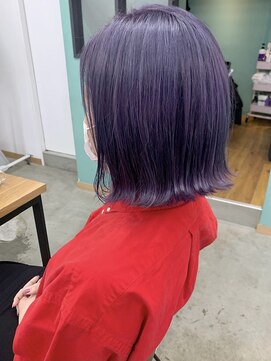 キューズ クラブ(cuz KLUB) 【cuzKLUB】ボブ×ラベンダーカラー*池袋