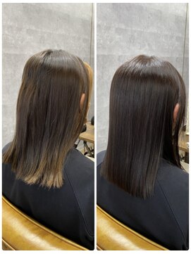 ナチュラル 富谷店(Natural) 艶髪カラー×髪質改善ロイヤルトリートメント 富谷 成田 泉