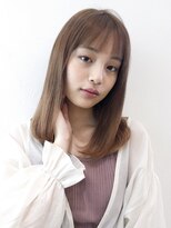 アイティー バイ アルバム 浦和店(IT by ALBUM) ミルクティーベージュミディアムヘア_ホワイトグレージュ_58001