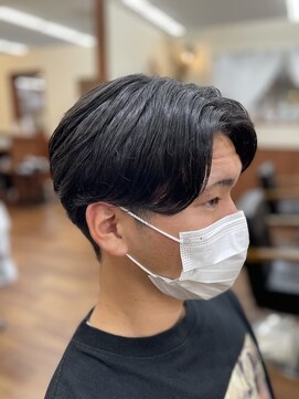 クロエバイラヴィズム  横越店蔦屋書店店内(CLOE by LUVISM) 【センターパート×ニュアンスパーマ】