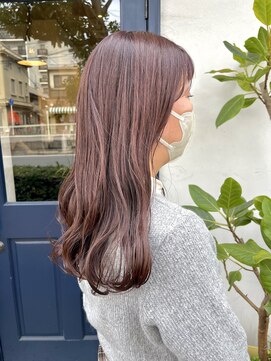 ヘアー アトリエ イチ(hair atelier iti) レッドブラウンカラー艶カラー