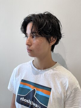 スタイル 茅ケ崎(STYLE) 【ハクラ】ハンサムショート 黒髪ショート マッシュショート