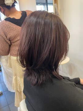 インデックスヘアー 錦糸町店(in'dex hair) 髪質改善グレージュカラーカーキベージュレイヤーロング錦糸町