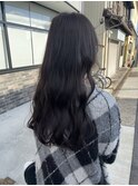 【透明感バッチリ暗髪】
