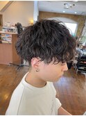 メンズパーマ/波巻きパーマ