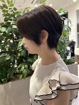 ギンザ ル グラン(JEAN CLAUDE BIGUINE GINZA Le Grand) ベリーカラー×小顔ショート