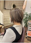 @fuchi_kuchi.okada［豊中,髪質改善水素/白髪ぼかしハイライト］