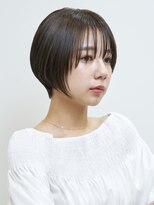 ピークアブー アヴェダ アトレ恵比寿(PEEK-A-BOO AVEDA)&nbsp;前髪あり/マッシュショート/面長改善/ショートカット