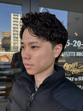 ザスーツブラザーズ(THE SUITS BROTHERS) MEN'SHAIRウルフカルマパーマメンズショートイージーパーマ