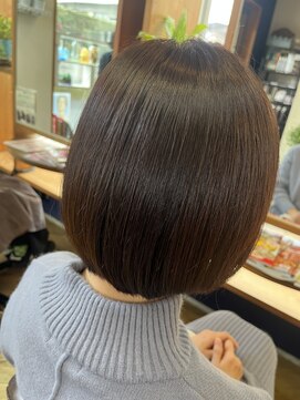 ヘアメイク ダブルス(Hair make Doubles) 艶髪doubles mix treatment × カラー