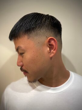 ヒロ銀座 バーバーショップ 札幌本店(HIRO GINZA BARBER SHOP) クロップスタイル