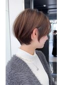 似合わせカット/ショートボブ/小顔ヘア/メルティカラー/くせ毛
