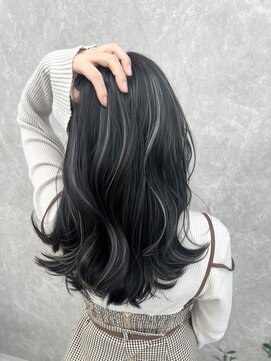 アルドーレ(Ardore) コントラスト極ハイライト☆アッシュブラック