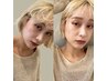 ★オープン記念★ブリーチ＋艶カラー＋プレTR　￥22,300→￥16,200