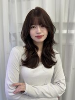 ハピネス 梅田茶屋町店(HAPPINESS)&nbsp;韓国ヘア  レイヤーカット  くびれ巻き