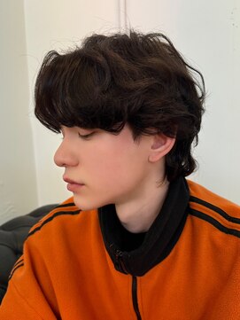 ノラ シブヤ(NORA) シャドウパーマダウンパーマカルマヘアメンズカット癖毛風パーマ