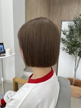 ミリ 奈良店(mm) ベージュ/透明感カラー/韓国/髪質改善/奈良駅/奈良/学割/学生