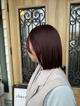 チョコレート(chocolate) 髪質改善ナチュラルイメチェンボブ20代30代40代50代