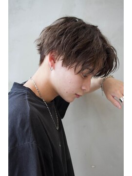 メンズソース 堺東(MEN'S SOURCE) 黒髪マッシュショート/メンズ