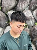 クロップ×テーパーフェード