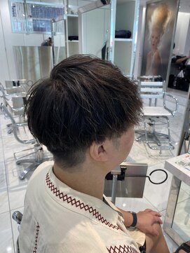 ヘアーアンドメイク ニューヨークニューヨーク 姫路店(Hair&Make NYNY) パーマの残りを生かしたスタイル