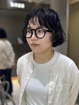 サンド 池袋 2nd(sand) 池袋美容室/ショートボブ/縮毛矯正/レイヤーカット/パーマ