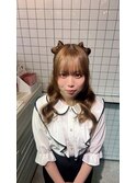 リボンアレンジ ハーフツイン イベントセット ヘアアレンジ 