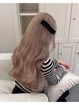 ベレーザ 渋谷(BELEZA) 16421ブリーチ&ダブルカラーナチュラルブラウンパールベージュ