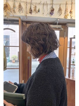 ヘアーサロン サボイア ウィズ ドッグ(SAVOIA with DOG) ボリューミーフレンチBOB【 ヴィーガン×オーガニック× SDGs】