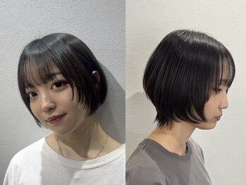 ループ バイ エスポワール(LoooP by Espoir)の写真/第一印象が変わる≪360度どこから見てもキレイ≫くせや毛流れを意識した顔周りデザインをあなたに◎