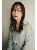 ウォーター 表参道(WATER)&nbsp;【WATER】シースルー前髪　ウルフカット　/表参道.南青山