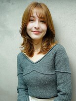 カンナ(Canna)&nbsp;ミディアムレイヤーカット/ダークアッシュ/髪質改善/TOKIO/20代