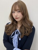 アイトーキョーエス 渋谷(AI TOKYO S)&nbsp;ブリーチなしダブルカラーミルクティーベージュレイヤーイルミナ