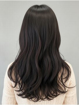リタ 枚方(Rita) 冬カラー20代30代◎大人ガーリー艶髪ロング暗めボルドー