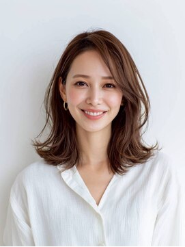 コアフィールド マサコ島田店 大人ガーリー/ダークアッシュ/似合わせカット