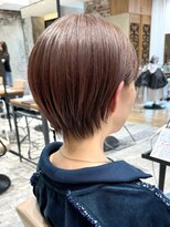アフロート ルヴア(AFLOAT RUVUA)&nbsp;『岩田莉奈』新宿髪質改善　大人の魅力引き出す丸みショートボブ