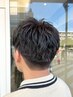 ☆men'sカット+30分ヘッドスパ+眉カット ☆8000