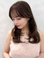 ロエ 元町店(Loe)&nbsp;元町石川町レイヤーカット韓国ダブルカラー顔周り前髪カットボブ