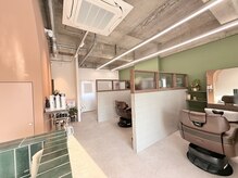 ブリリアント ヘアー ダイヤ(Brilliant Hair Dia)の雰囲気（半個室で極上のヘッドスパ、リラックスできる空間です。メンズ）